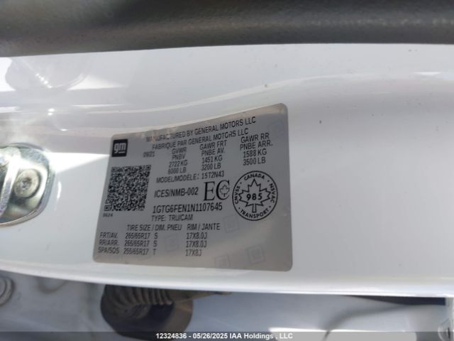 1GTG6FEN1N1107645 GMC lgz