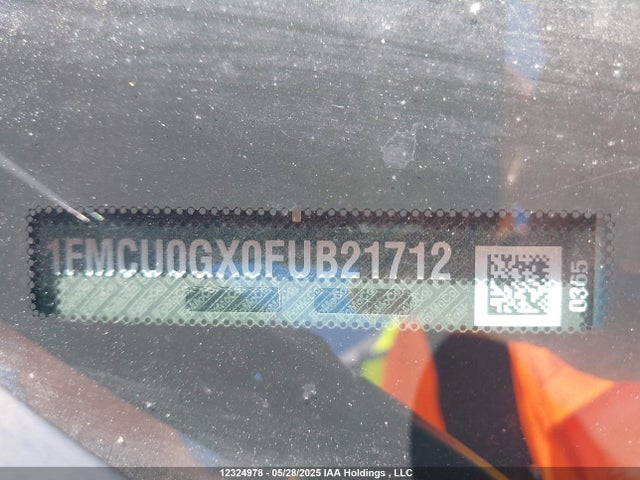 1FMCU0GX0FUB21712 Ford Escape