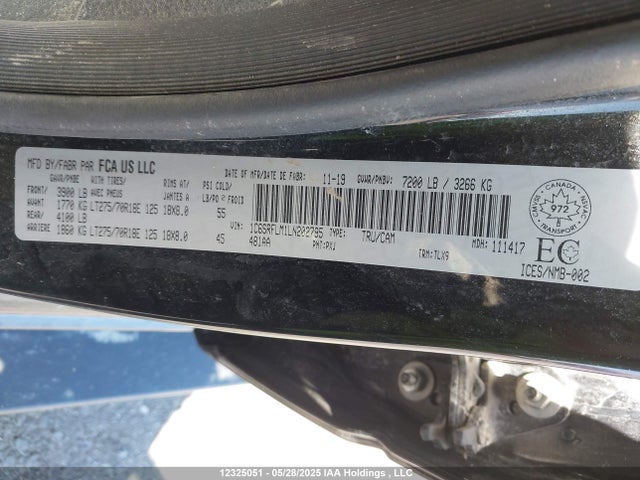 RAM 1500 2020 1C6SRFLM1LN202795 Image 18