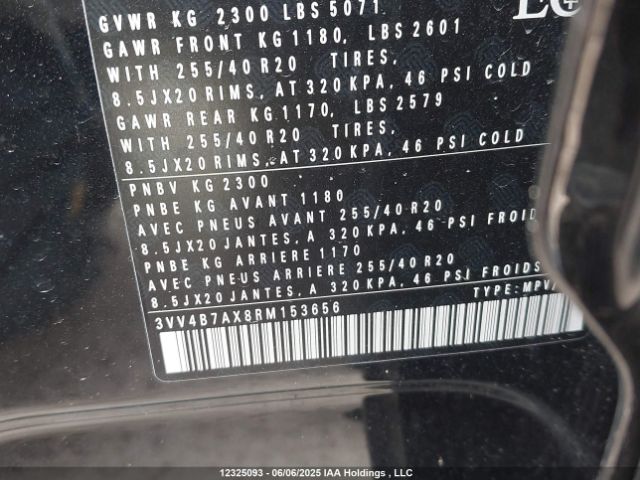 3VV4B7AX8RM153656 Volkswagen tsi