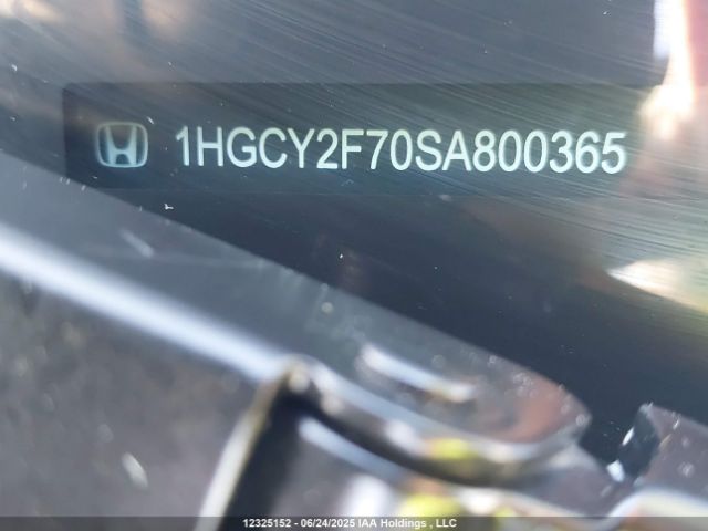 1HGCY2F70SA800365 Honda lfc5