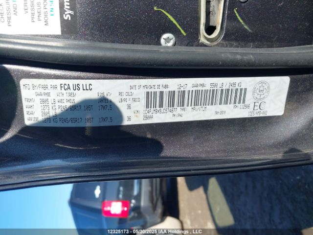 1C4PJMBX9JD574877 Jeep Cherokee Trailhawk