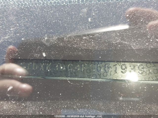 5TDXK3DC4FS551939 Toyota Sienna Se 8 Passenger