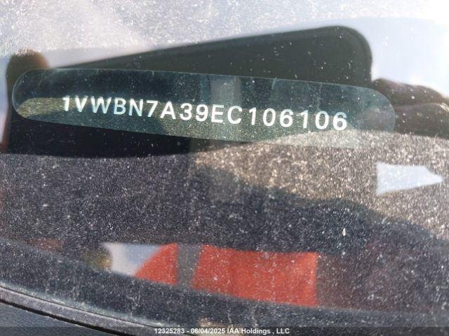 1VWBN7A39EC106106 Volkswagen Passat