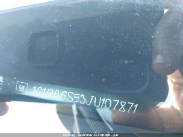 1G1RA6S53JU107871 Chevrolet Volt