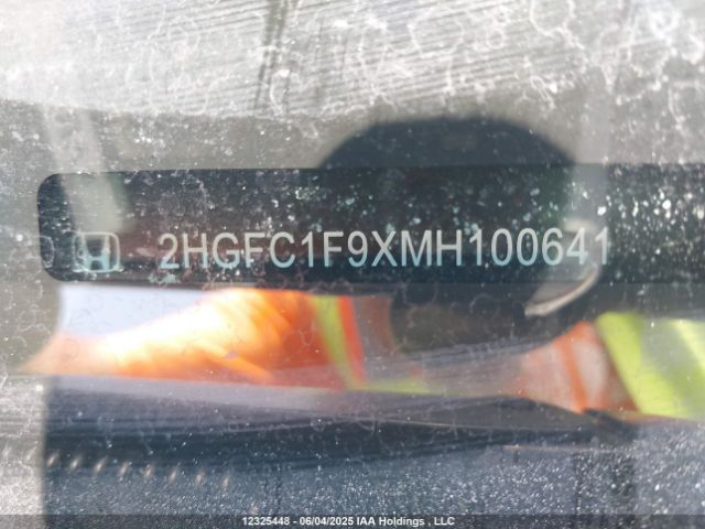 2HGFC1F9XMH100641 Honda l15b7