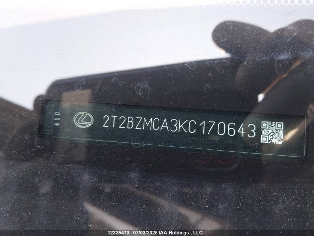 2T2BZMCA3KC170643 Lexus 2gr-fks