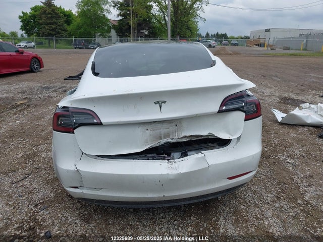 12325689 :رقم المزاد ، 5YJ3E1EA6NF202291 vin ، 2022 Tesla Model 3 Rwd/standard Range مزاد بيع