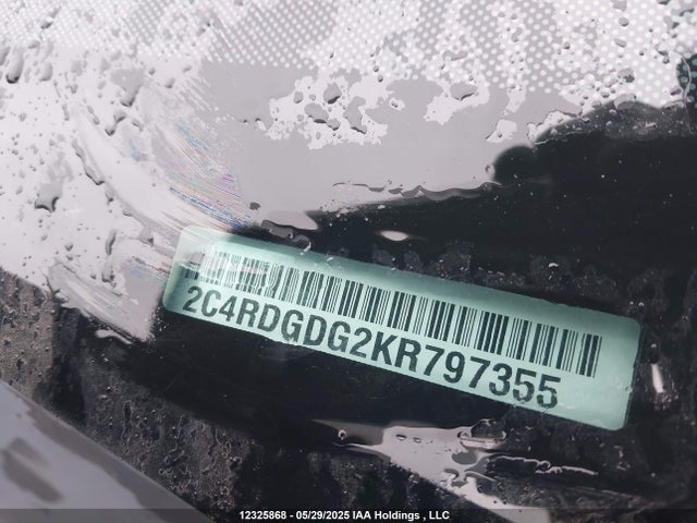 2C4RDGDG2KR797355 Dodge 2019
