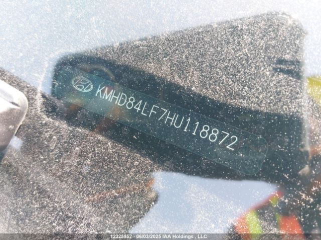 KMHD84LF7HU118872 Hyundai Elantra