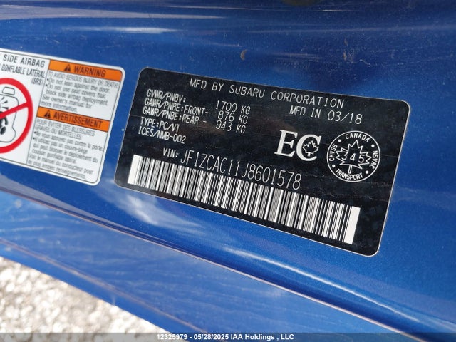 JF1ZCAC11J8601578 Subaru Brz 2.0 Limited/blue.series