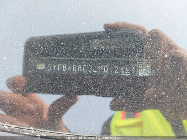 5YFB4RBE3LP012194 Toyota Corolla Xse