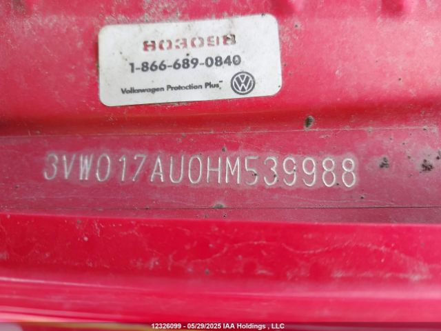 3VW017AU0HM539988 Volkswagen Golf Sportwagen S