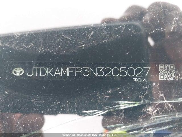 JTDKAMFP3N3205027 Toyota Prius Prime Upgrade