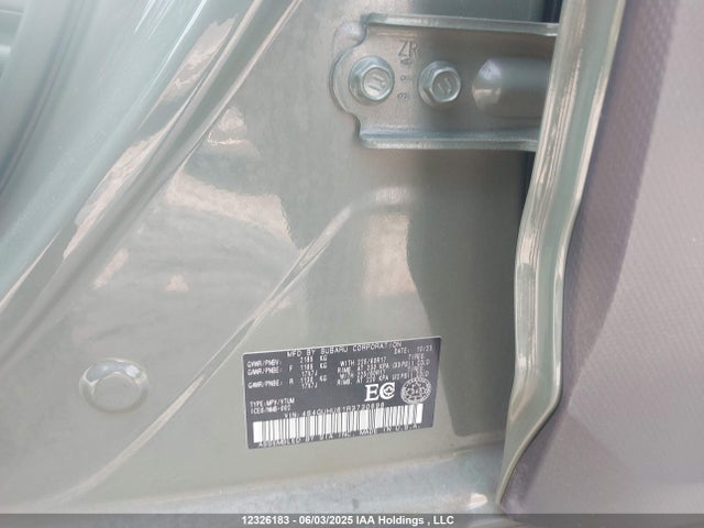 4S4GUHU61R3730698 Subaru na