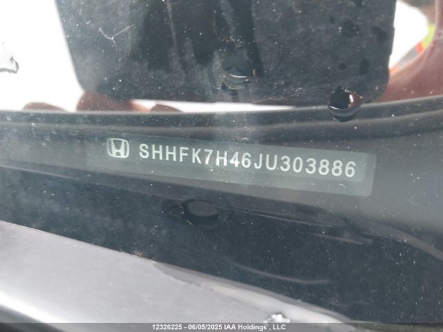 SHHFK7H46JU303886 Honda l15ba