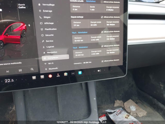 5YJ3E1EA2NF258132 Tesla 2022