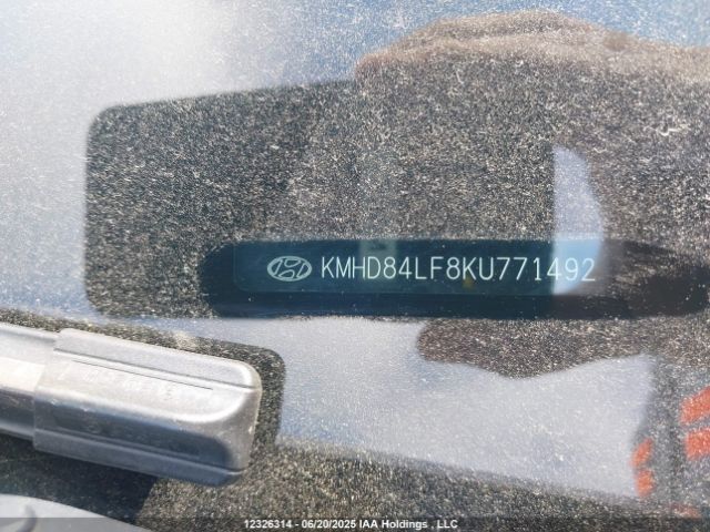 KMHD84LF8KU771492 Hyundai mpi nu