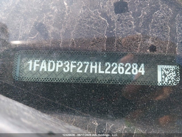 1FADP3F27HL226284 Ford 2.0l gdi