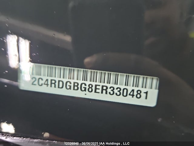 2C4RDGBG8ER330481 Dodge 2014