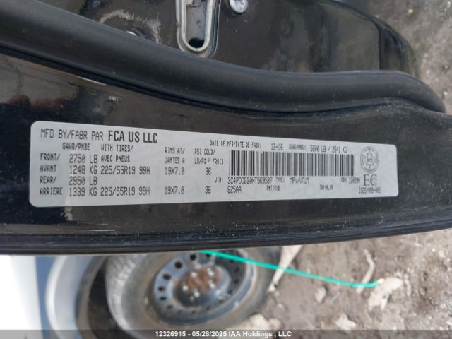 3C4PDDGG0HT569507 Dodge 2017