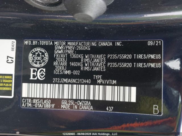 2T2JZMDA6NC313440 Lexus 2gr-fks