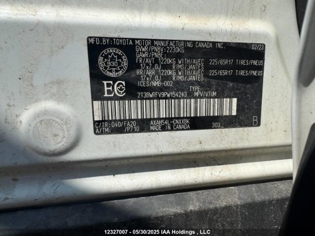 2T3BWRFV9PW154243 Toyota a25a-fxs, 3nm+4nm(ni)
