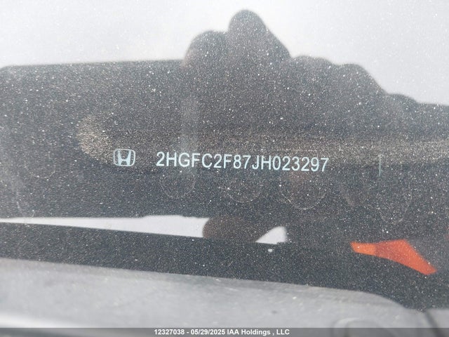 Honda k20c2 2018 2HGFC2F87JH023297 Image 20
