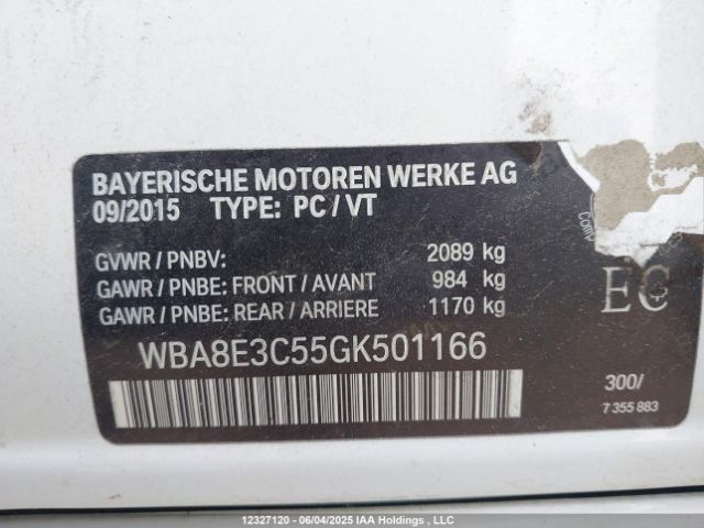 WBA8E3C55GK501166 BMW 328i Xdrive