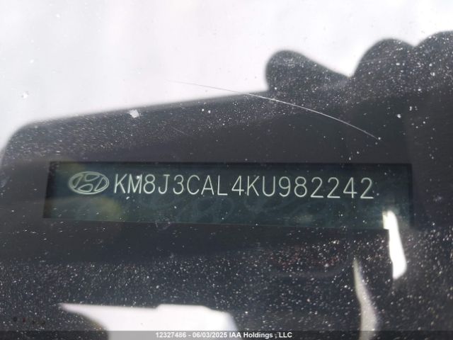 KM8J3CAL4KU982242 Hyundai gdi theta ii