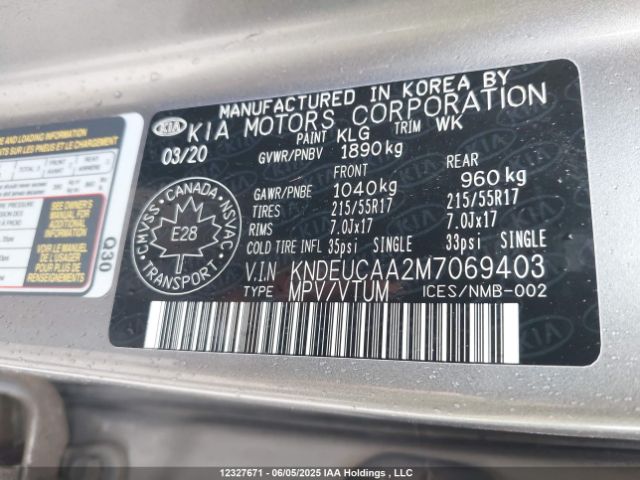 KNDEUCAA2M7069403 KIA Seltos