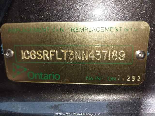 RAM 2022 2022 1C6SRFLT3NN437189 Image 19