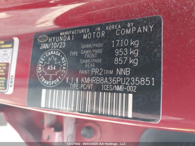 KMHRB8A36PU235851 Hyundai gamma ii