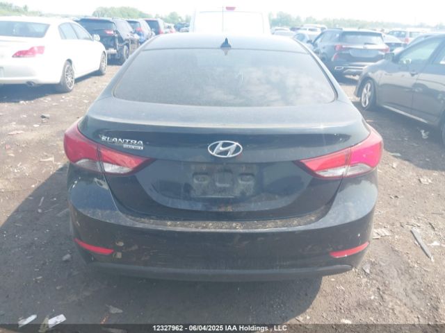 KMHDH4AE8GU551187 Hyundai Elantra