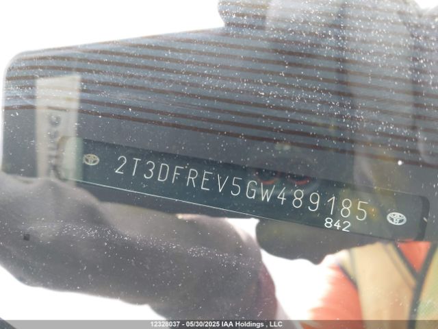 2T3DFREV5GW489185 Toyota Rav4 Limited