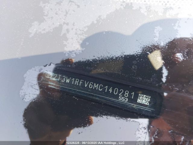 2T3W1RFV6MC140281 Toyota Rav4 Xle/xle Premium
