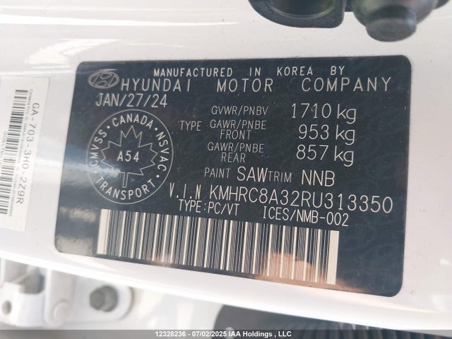Hyundai gamma ii 2024 KMHRC8A32RU313350 Image 9