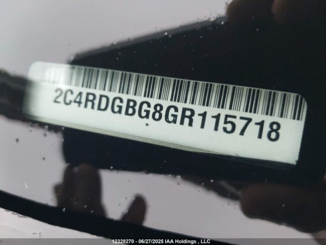 2C4RDGBG8GR115718 Dodge Grand Caravan