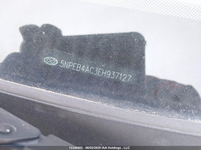5NPEB4AC3EH937127 Hyundai gamma