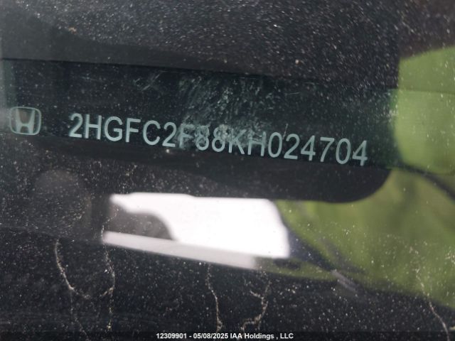 2HGFC2F88KH024704 Honda Civic Sport