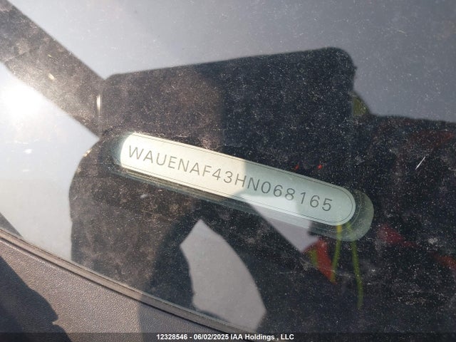 WAUENAF43HN068165 Audi 2017