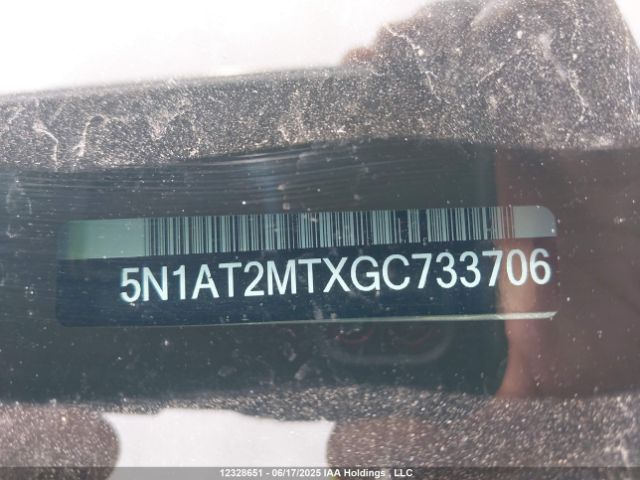 5N1AT2MTXGC733706 Nissan Rogue