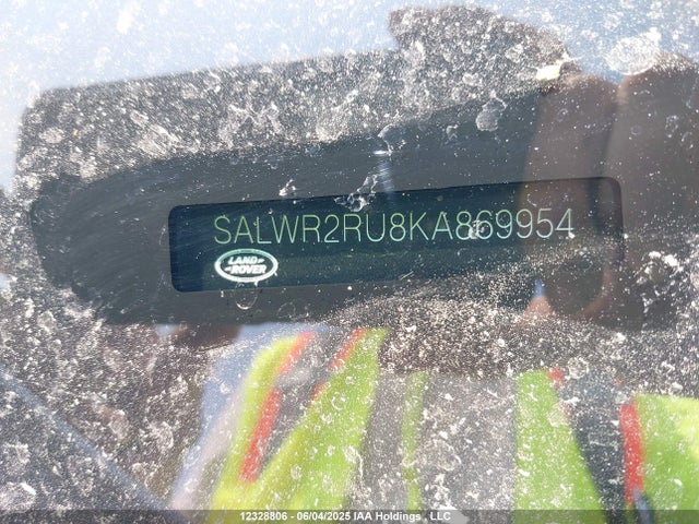 SALWR2RU8KA869954 Land Rover RANGE ROVE
