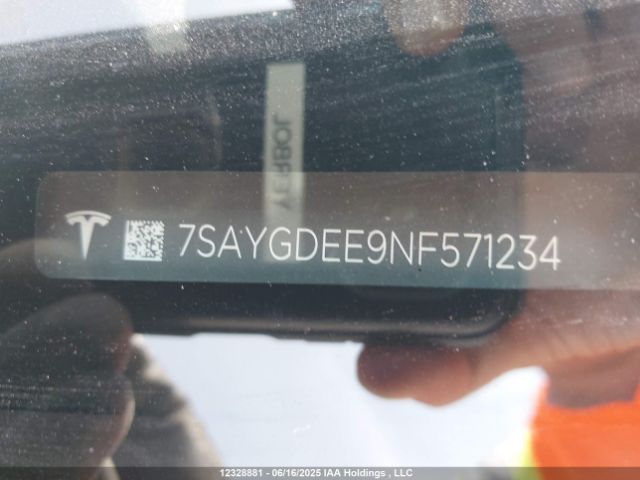 7SAYGDEE9NF571234 Tesla Model Y Long Range