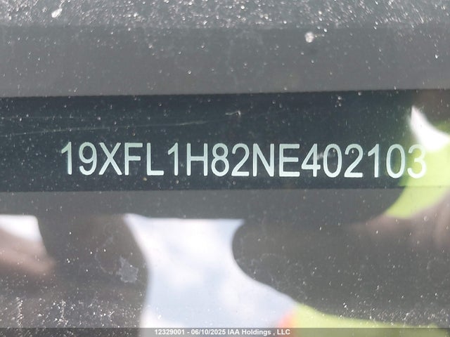 19XFL1H82NE402103 Honda l15b7