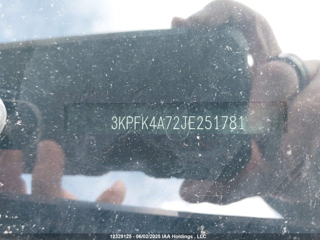 3KPFK4A72JE251781 KIA mpi nu