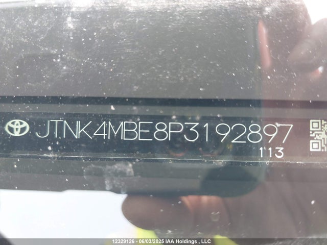 JTNK4MBE8P3192897 Toyota COROLLA SE