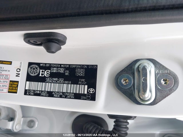 Toyota a25a-fxs 2025 JTDACAAJ4S3018818 Image 19