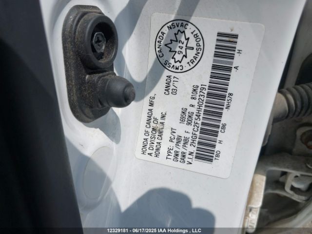 2HGFC2F54HH023791 Honda k20c2