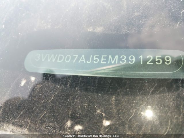 3VWD07AJ5EM391259 Volkswagen Jetta